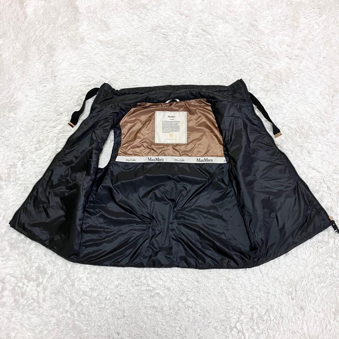 未使用級 マックスマーラ THE CUBE CAMELUXE ダウン ベスト