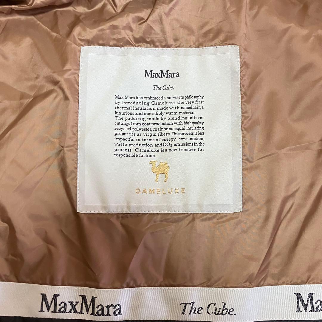 未使用級 マックスマーラ THE CUBE CAMELUXE ダウン ベスト