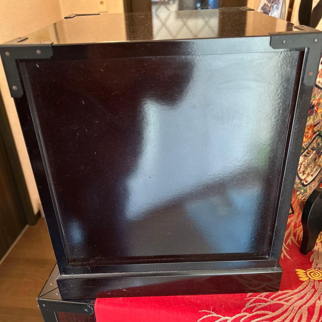 仙台箪笥風、木製引き出し3段、