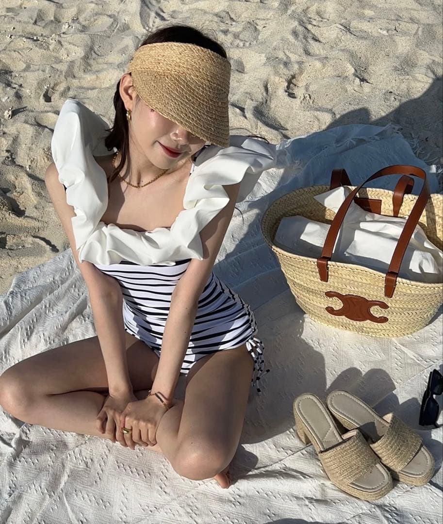 水着・ラッシュガード THE TOE ErieFrillsOne-PieceSwimwear