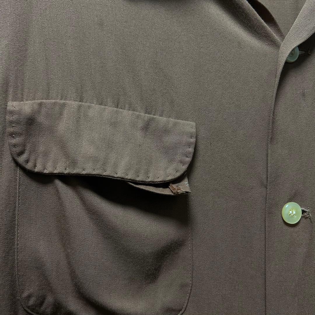 Y*A様 50s レーヨンギャバシャツ ハンドステッチCAMPUS