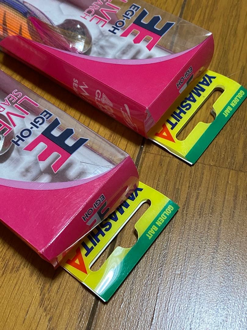 廃盤　ヤマシタ　エギ王ライブサーチ　ケース付き7本セット
