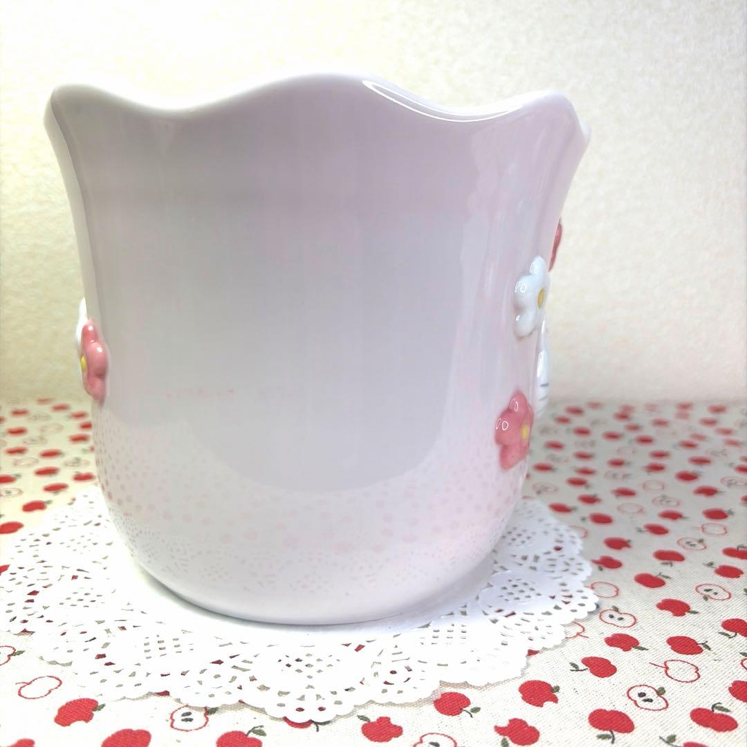 【ももんがさま専用】ハローキティ 陶器製 プランター 植木鉢 サンリオ レトロ