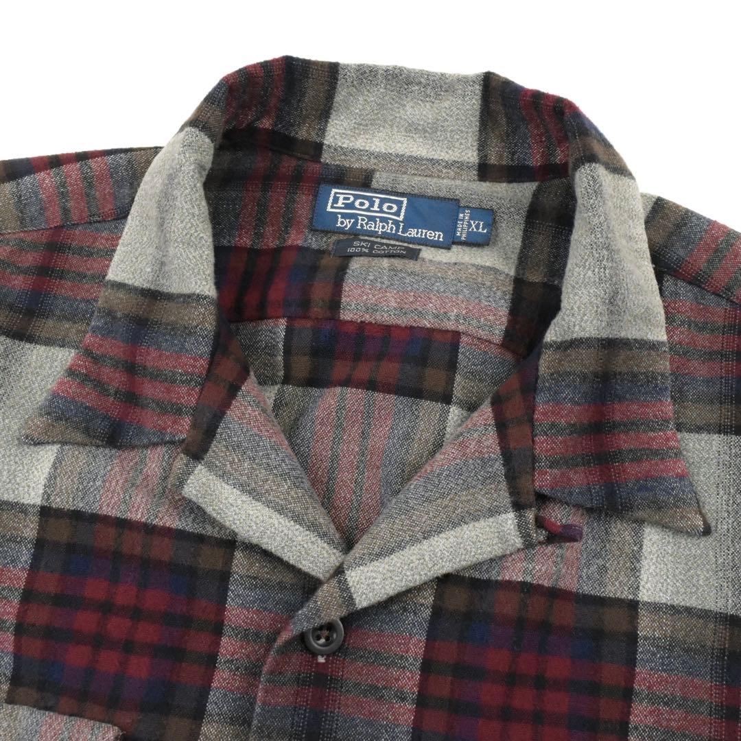 90s Polo Ralph Lauren Shirt SKI CAMP XL！