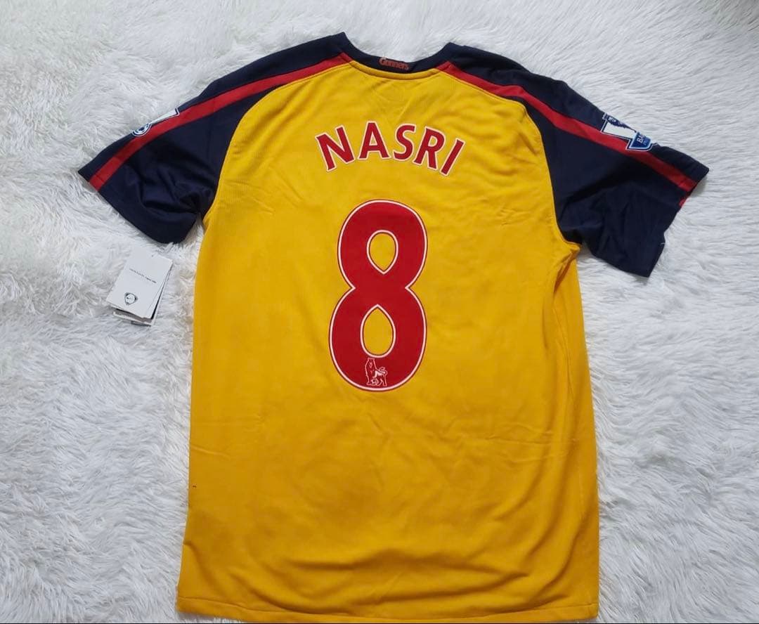 【新品タグ付】レア商品 NIKE 08/09アーセナル アウェイ 8番 ナスリ