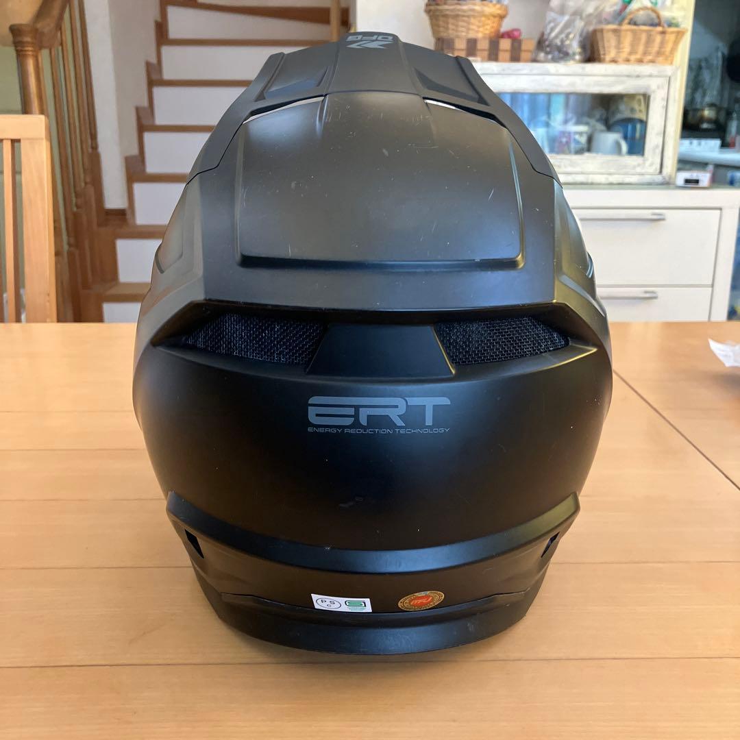 DFG ACE フルフェイスヘルメット ブラック　ツヤなし　Sサイズ