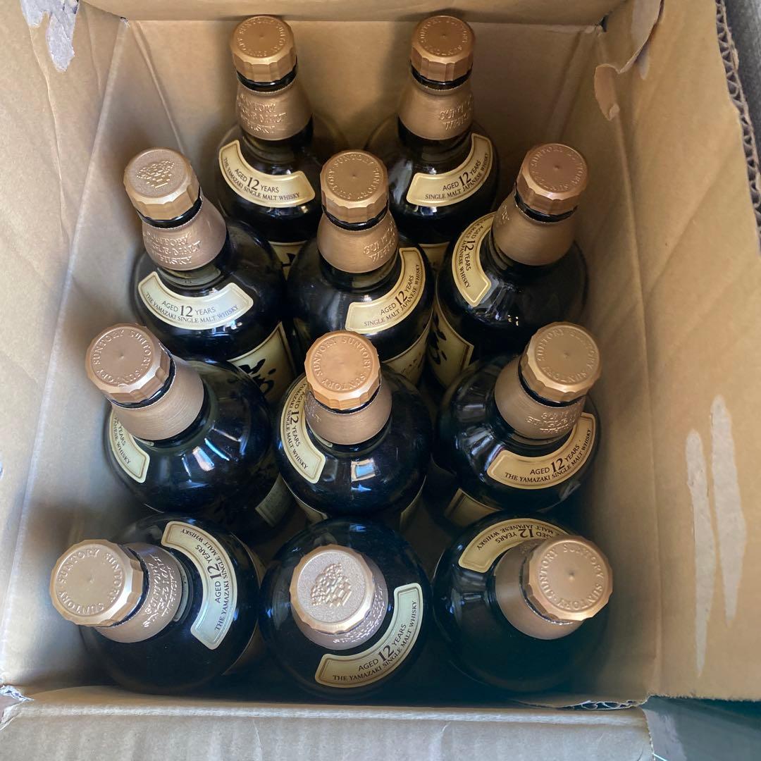 山崎 12年 ウイスキー 700ml 複数本セット