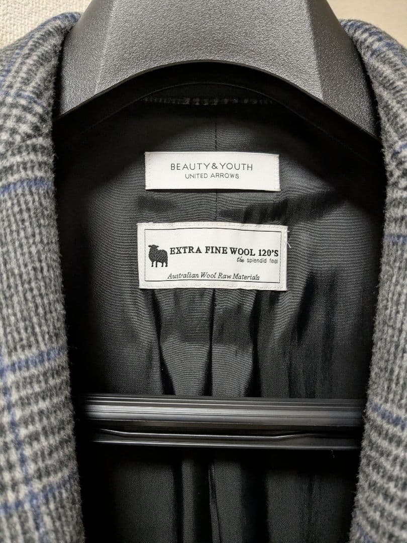 【極美品】BEAUTY＆YOUTH UNITEDARROWS チェスターコート