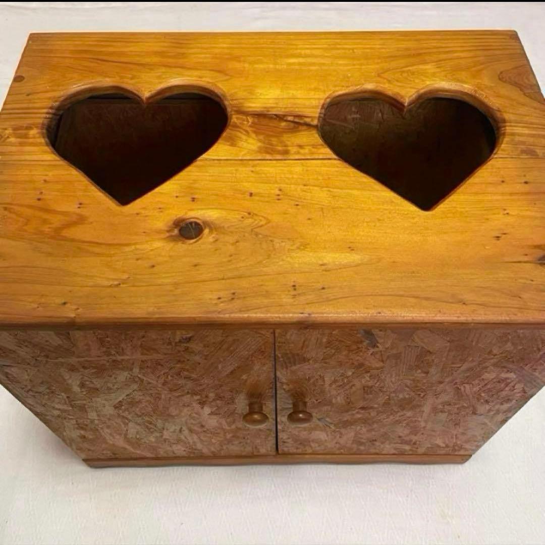 カントリー家具 収納ボックス 小型　ハンドメイド ダストボックス　インテリア