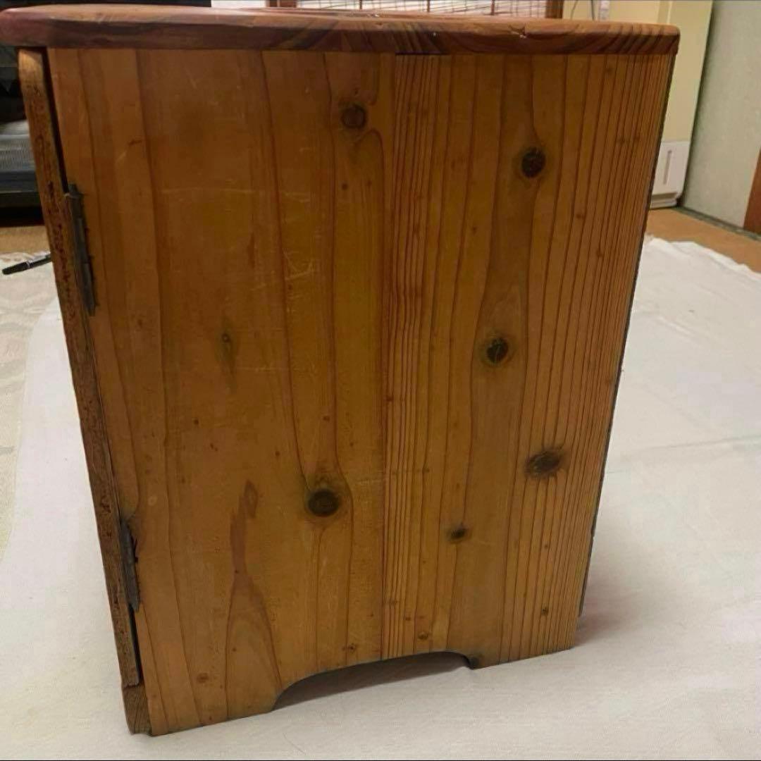 カントリー家具 収納ボックス 小型　ハンドメイド ダストボックス　インテリア