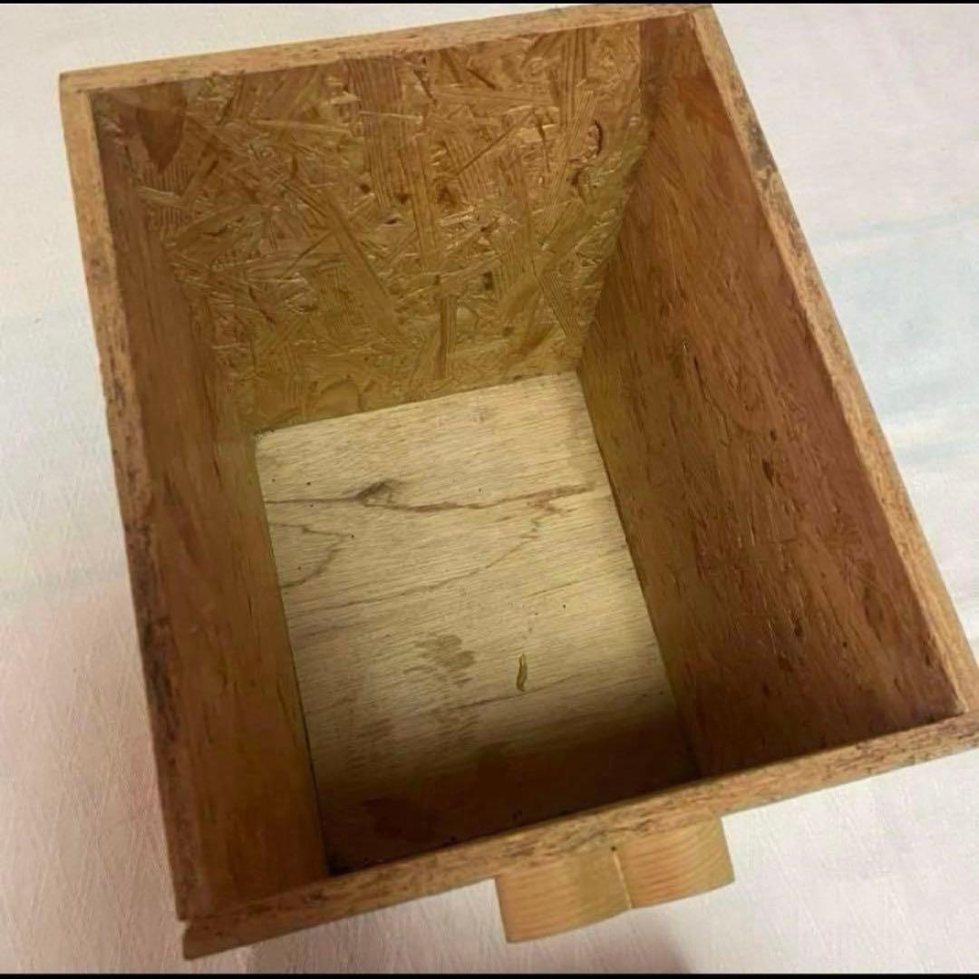 カントリー家具 収納ボックス 小型　ハンドメイド ダストボックス　インテリア