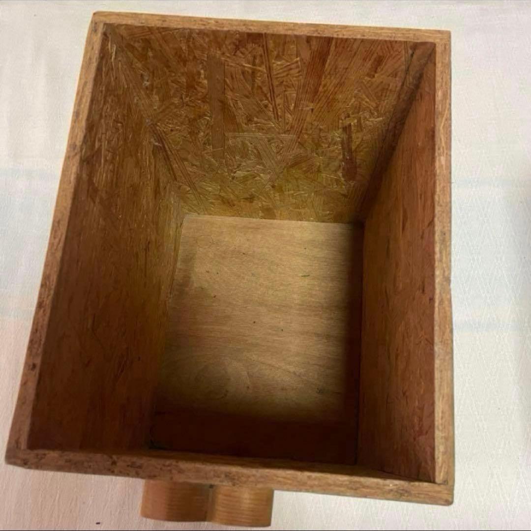 カントリー家具 収納ボックス 小型　ハンドメイド ダストボックス　インテリア