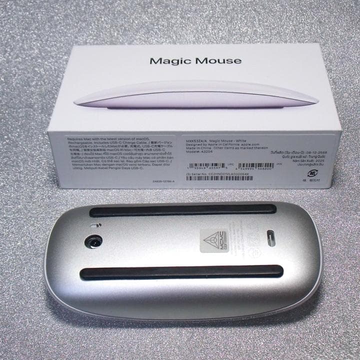 Magic Mouse(USB-C)A3204white 最新マジックマウス白色