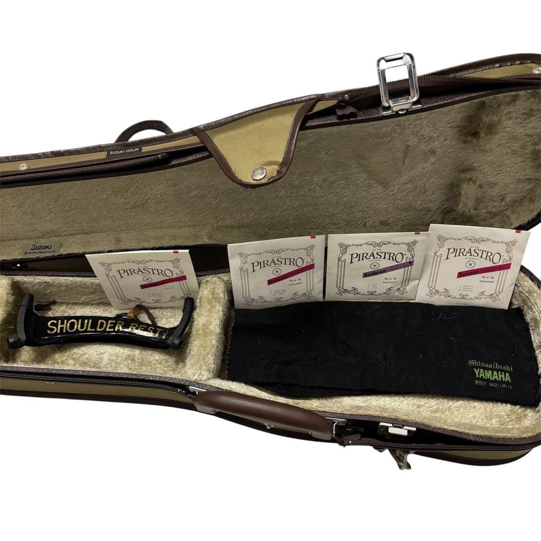 美品 スズキ SUZUKI バイオリン NO.200 1/2 1998年製