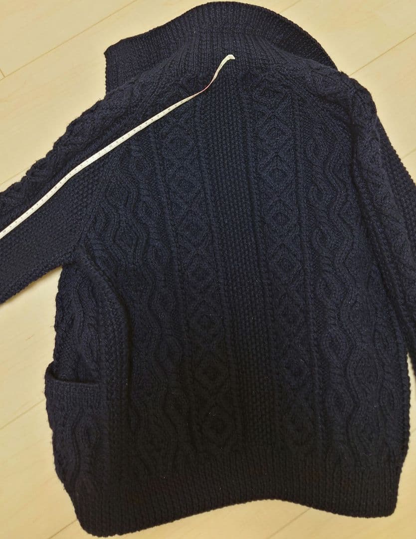 INVERALLAN 3A カーディガン サイズ38 緑タグ スコットランド製