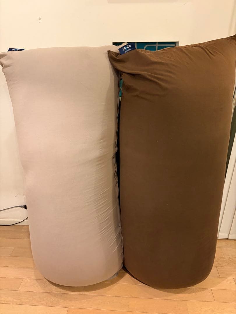 ヨギボーマックスプレミアム⭐︎ライトグレー、替カバーおまけ付き