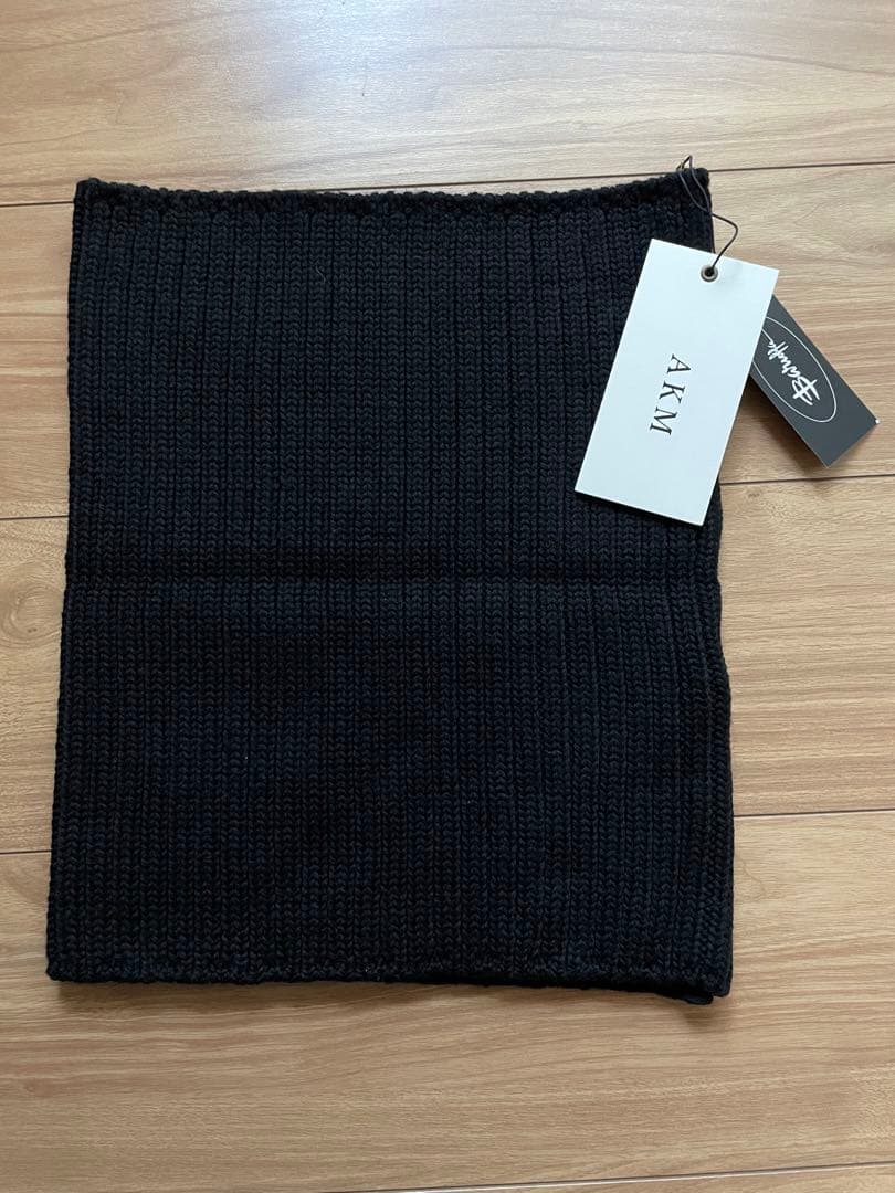 B00997 エイケイエムAKM エクストラファインウール　リブスヌード