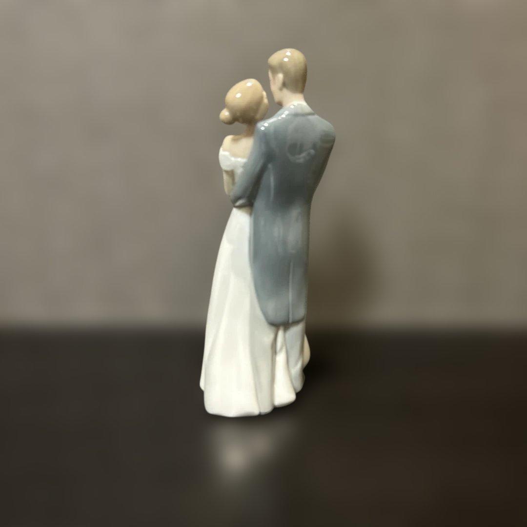 【極美品】NAO リヤドロ「2人の絆」陶器人形