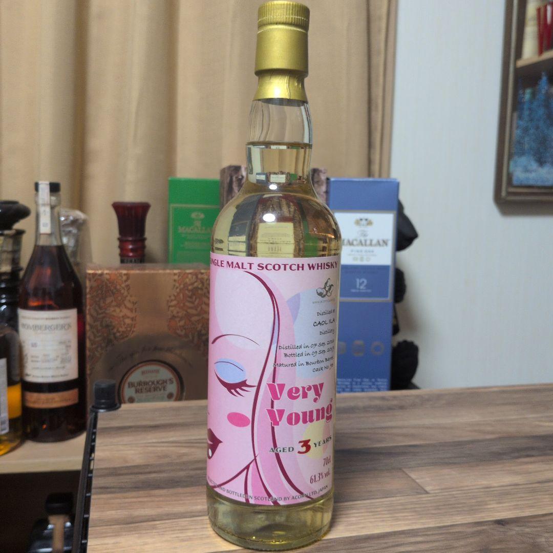 CAOL ILA Very Young 3年熟成 70cl 61.3%