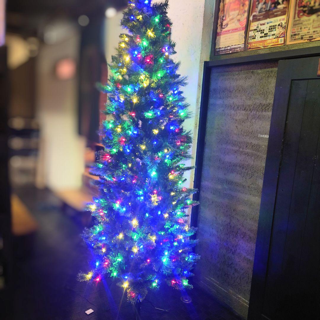 クリスマスツリー 2.2m　LEDライト350球