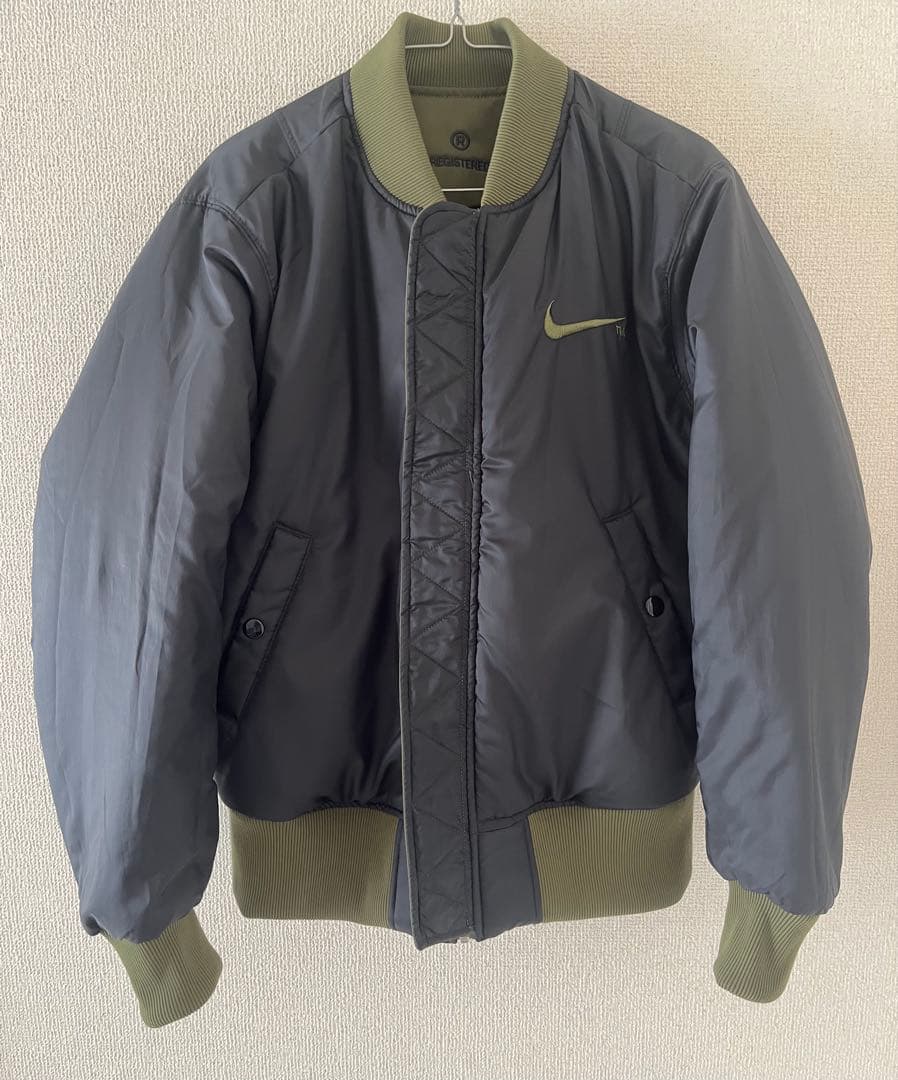 NIKE ナイキ スウォッシュ MA-1 リバーシブル ボンバー ジャケット