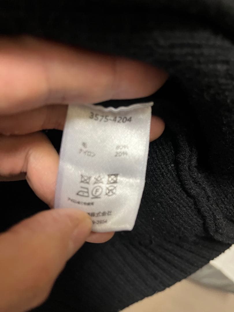 ペンドルトンウールカーディガン　ブラックLサイズ