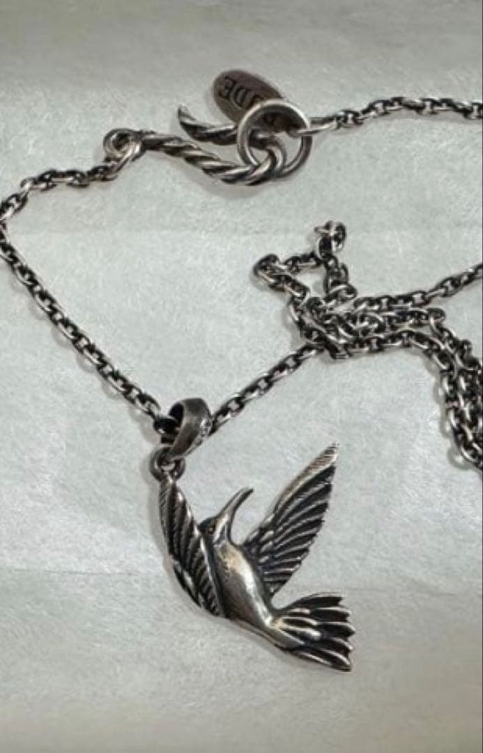 RUDE CHAOSコラボ！チバユウスケ　ハミングバードネックレス