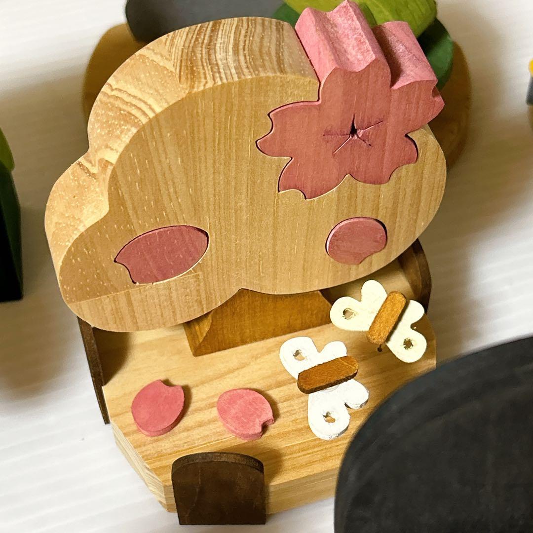 ブレーメンの音楽隊　ベルメゾン 12ヶ月のちいさなオブジェたち　季節のオブジェ