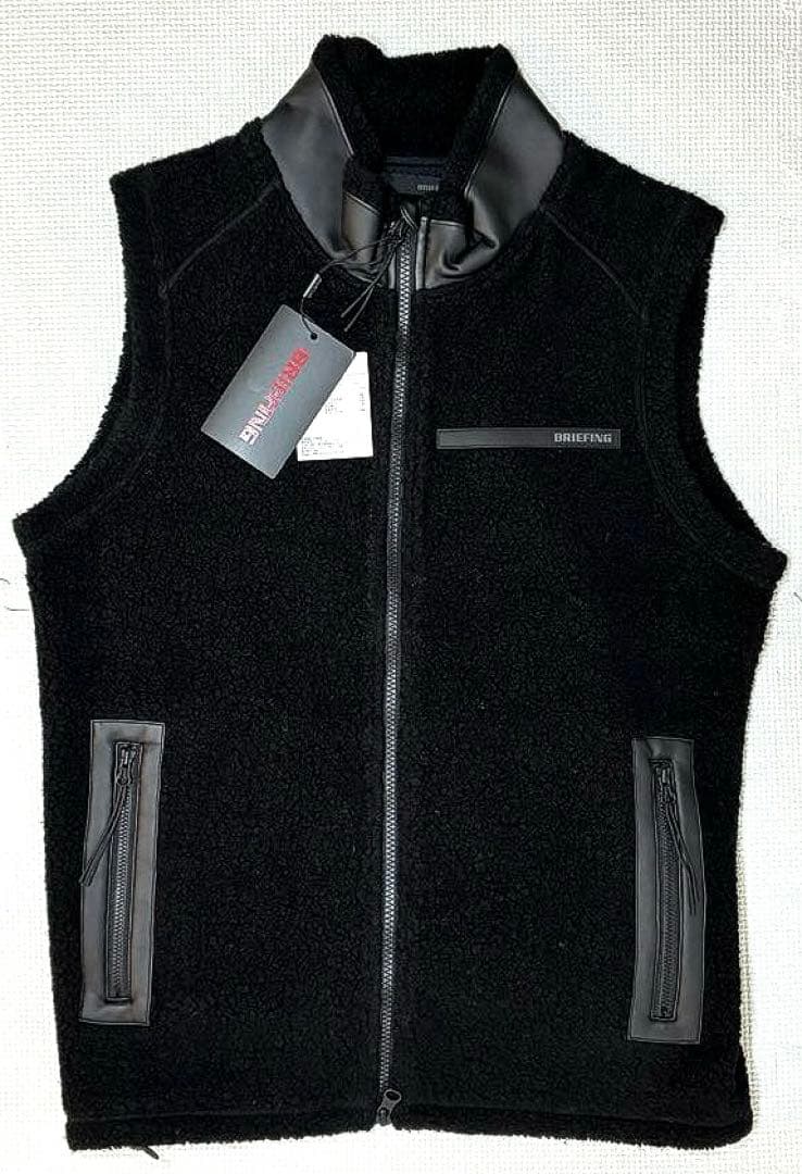 BRIEFING SH MS WOOL BOA VEST（BLACK／M）