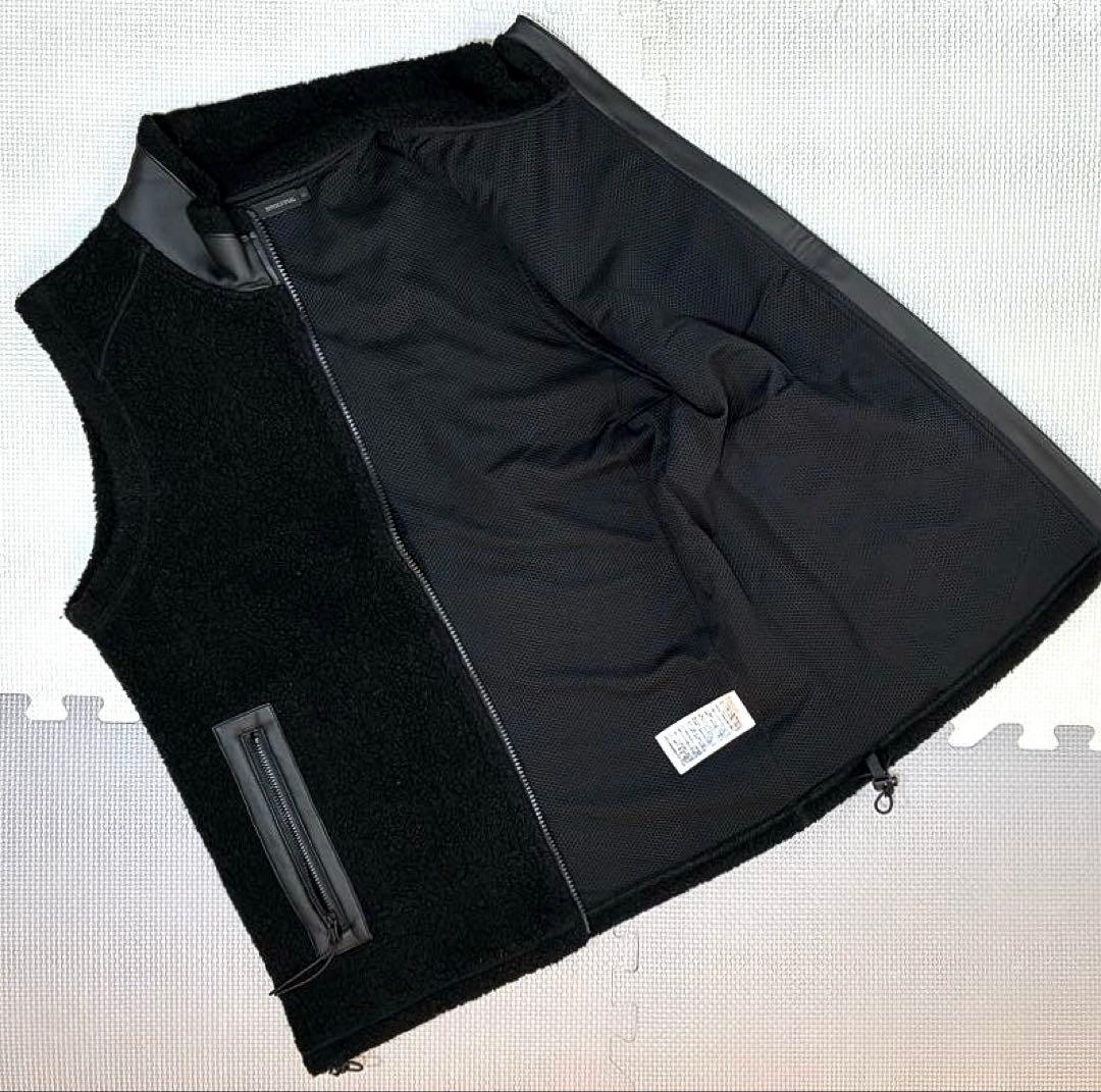 BRIEFING SH MS WOOL BOA VEST（BLACK／M）