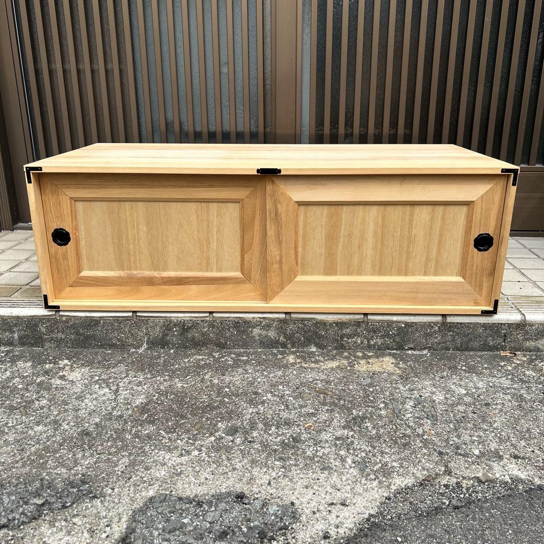 【レトロ】　桐箪笥　天然木　④