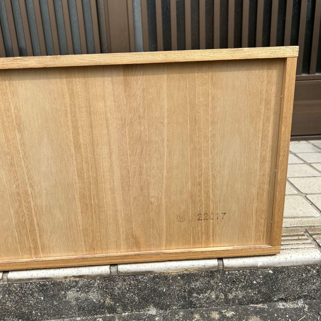 【レトロ】　桐箪笥　天然木　④