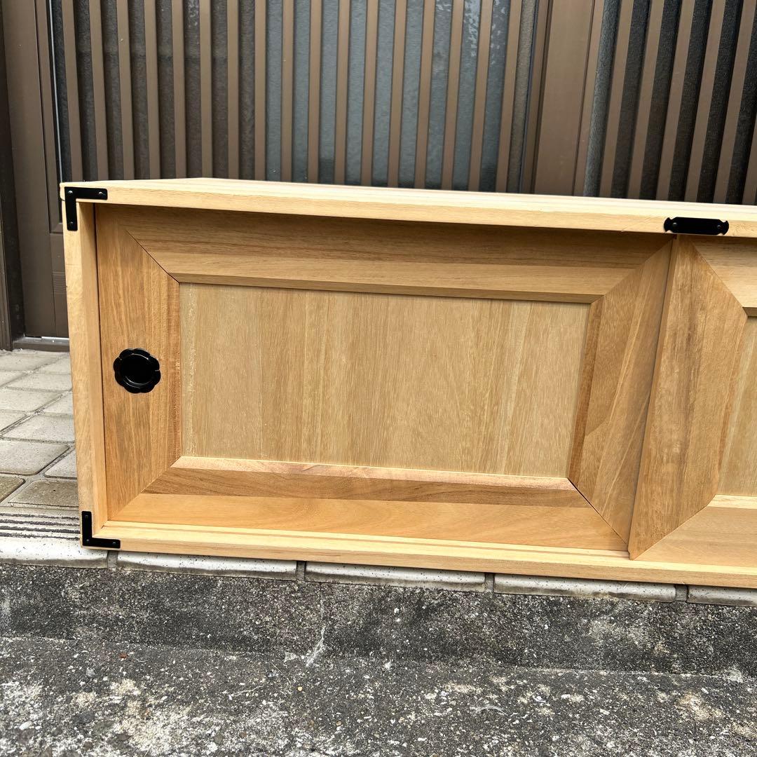 【レトロ】　桐箪笥　天然木　④