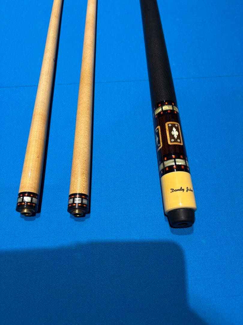 Dandy John ビリヤードキュー 2シャフト
