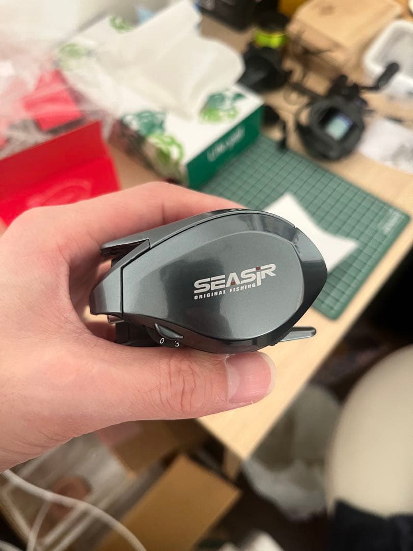 SEASR ベイトリール MANSORY 右巻き