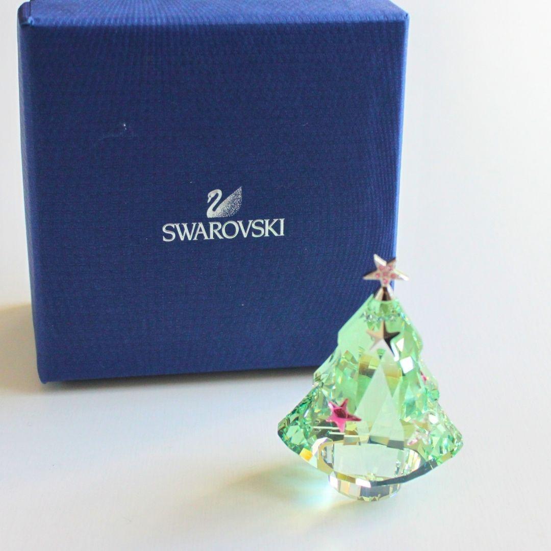 スワロフスキー クリスマスツリー Chrysolite
