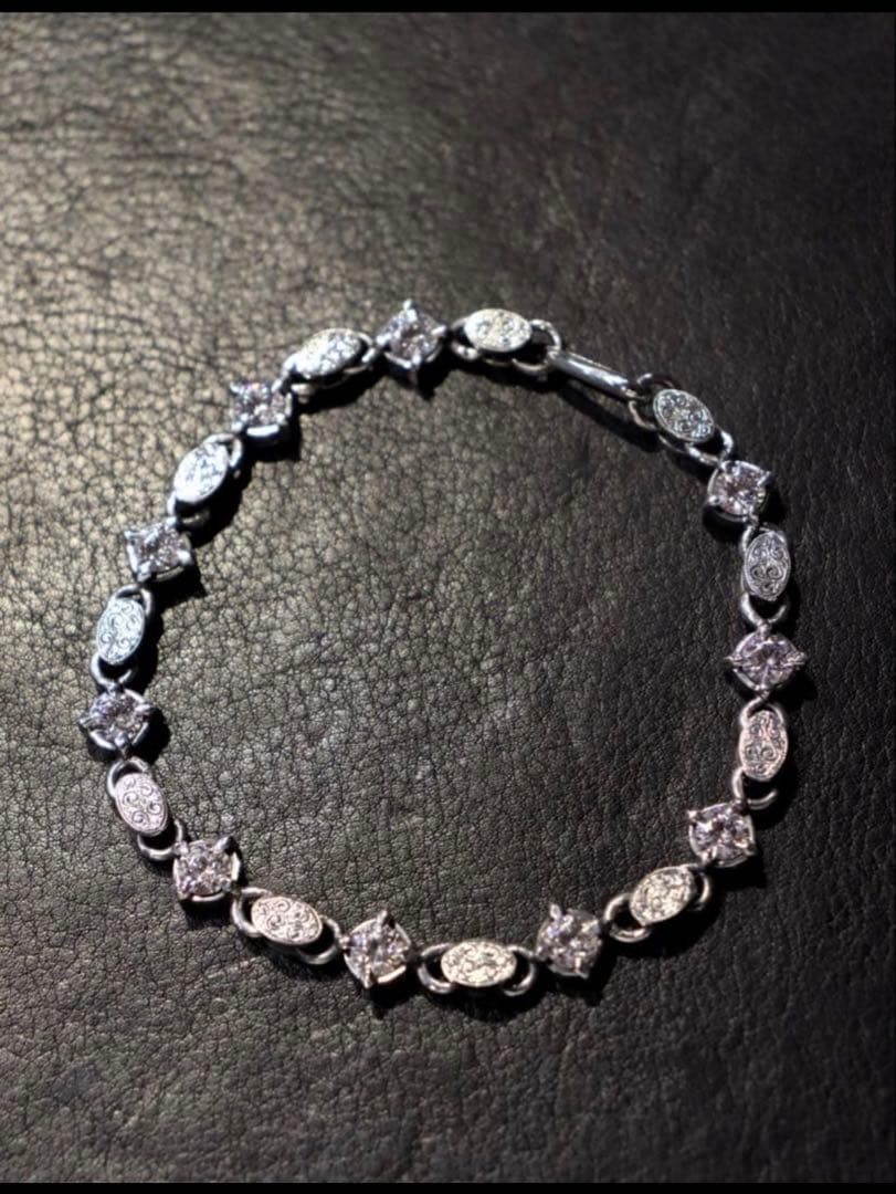 Engraved Cutstone Link Bracelet アンチドート