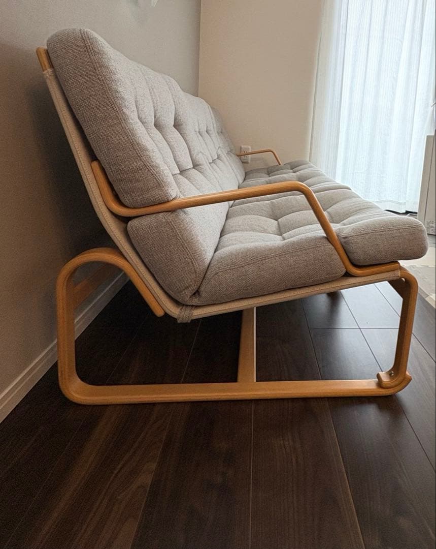 天童木工　ブルーノマットソン　ソファ　3人掛け