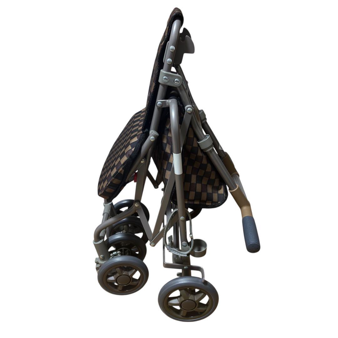 [未使用品] 島製作所 シルバーカー サニーウォーカー AW-Ⅲ Bブラウン