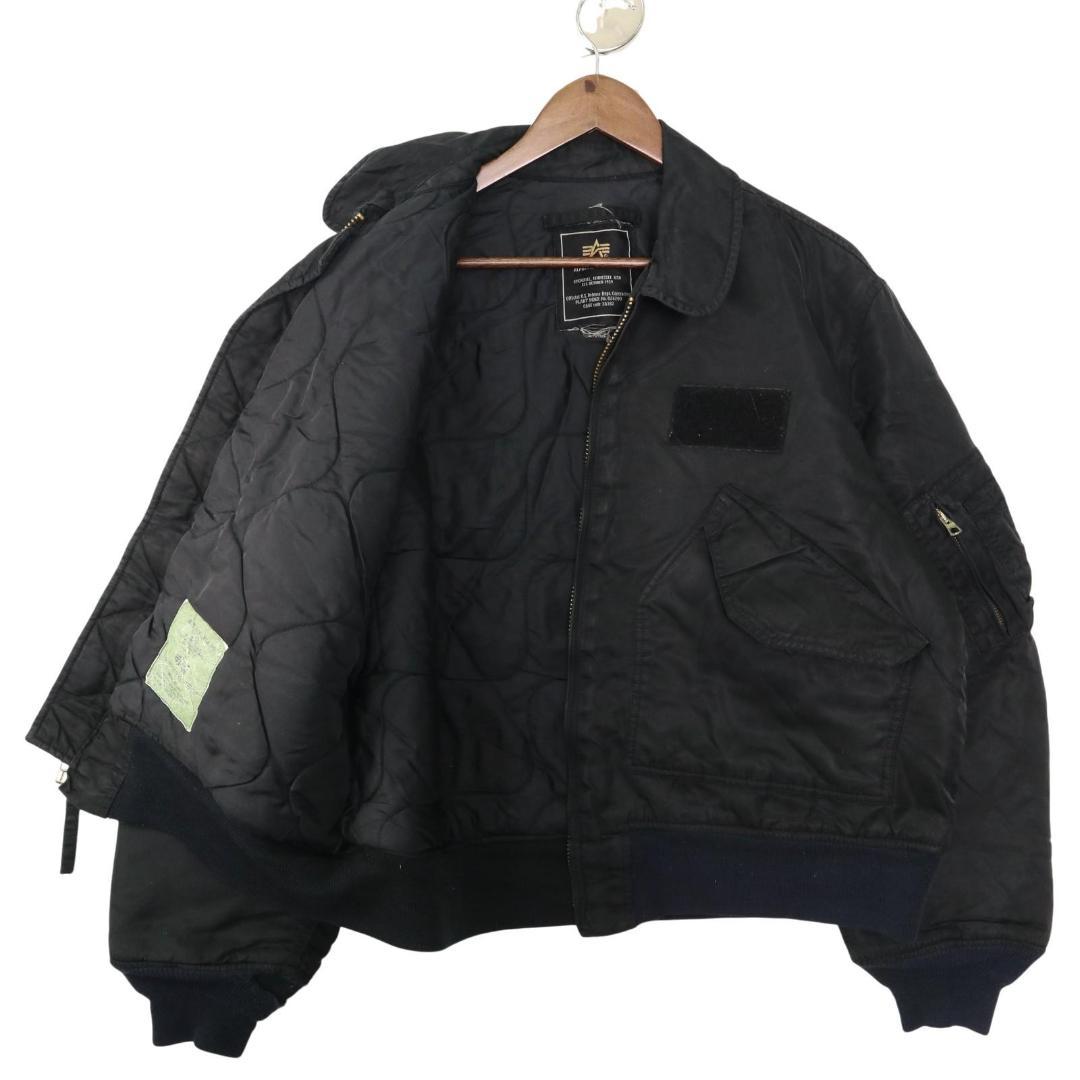 ALPHA アメリカ軍 CWU-45/P フライトジャケット XL USAF