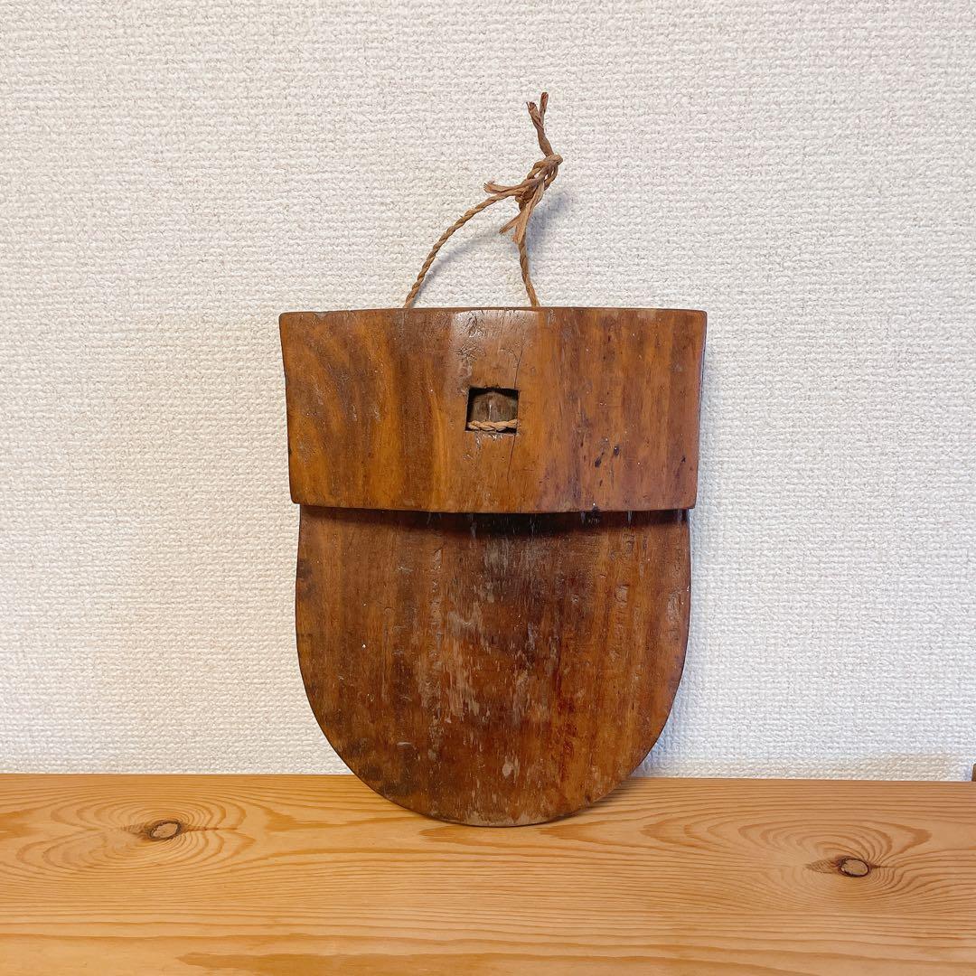 アフリカ　木彫　刀刺し　ナイフ刺し　民藝　工芸　アンティーク