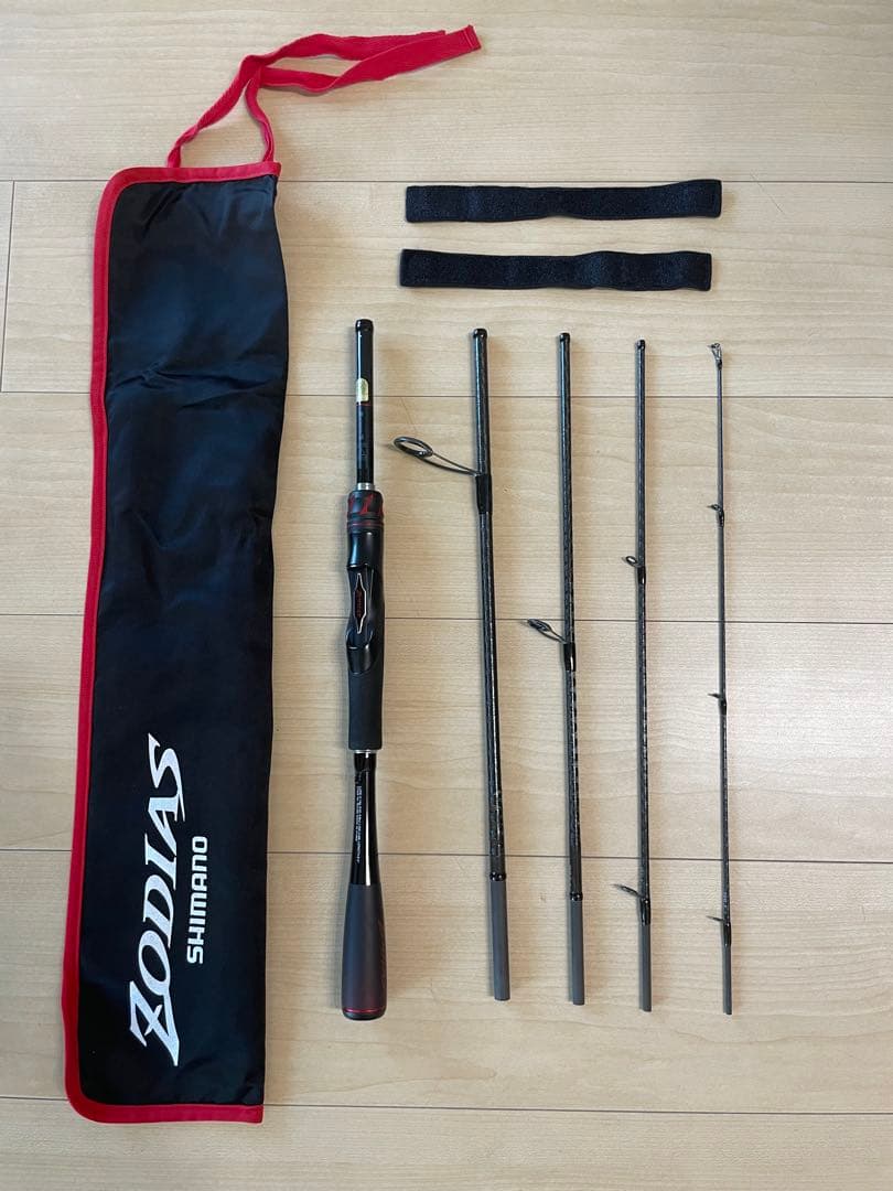 シマノ ゾディアス S64L-5 パックロッド〔仕舞寸法 43.1cm〕