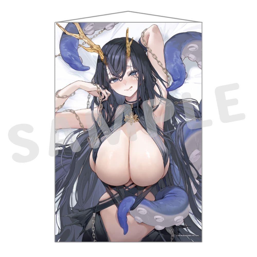 アズールレーン　限定タペストリー&シール