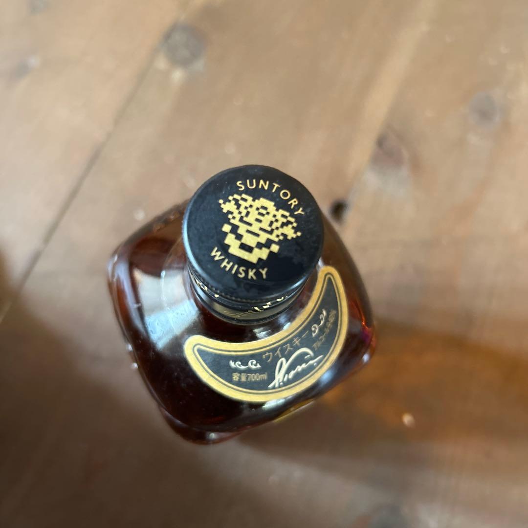 未開栓古酒 サントリー ウイスキー 角瓶 黒角 味わい旨口 700ml
