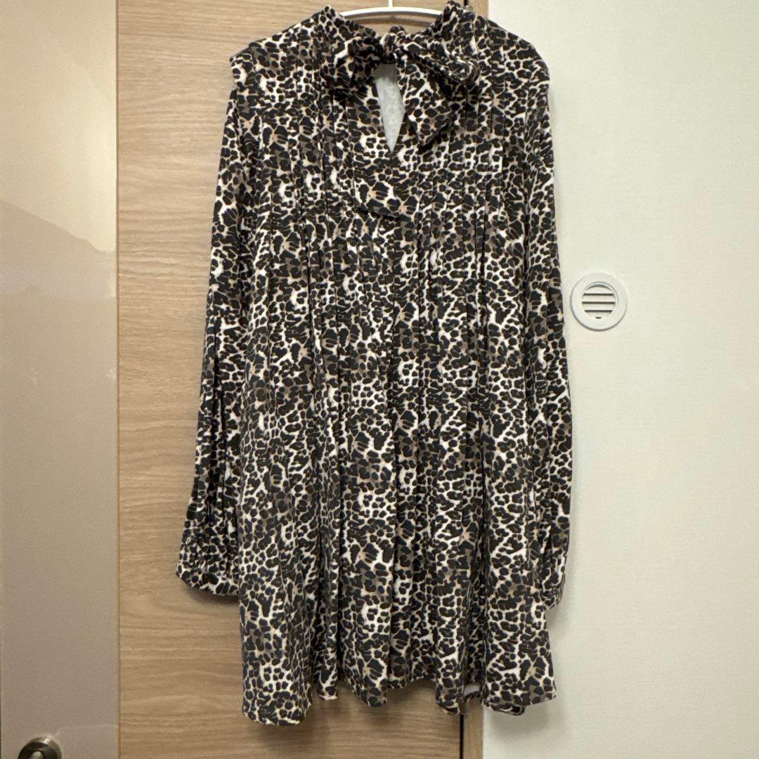 Bibiy CAITLYN MINI DRESS レオパード