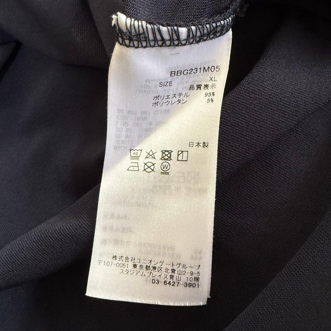 BRIEFING GOLF モックネック半袖 Size:XL BBG231M05