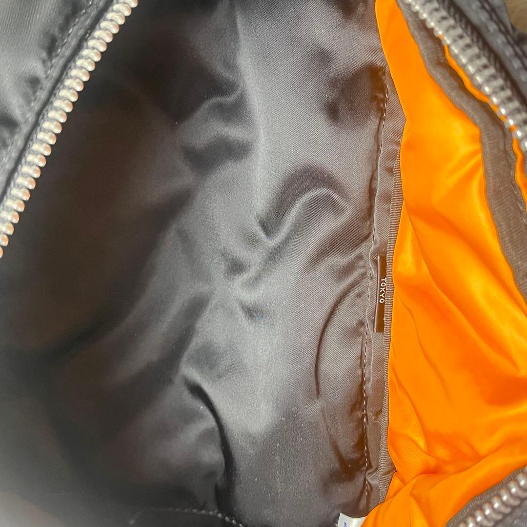 未使用級 PORTER ポーター 現行 タンカー ウエストバッグ L ブラック