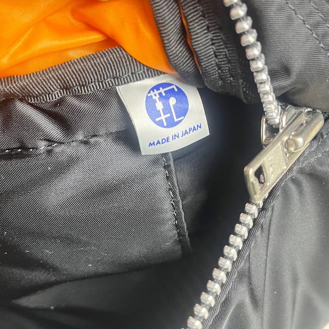 未使用級 PORTER ポーター 現行 タンカー ウエストバッグ L ブラック