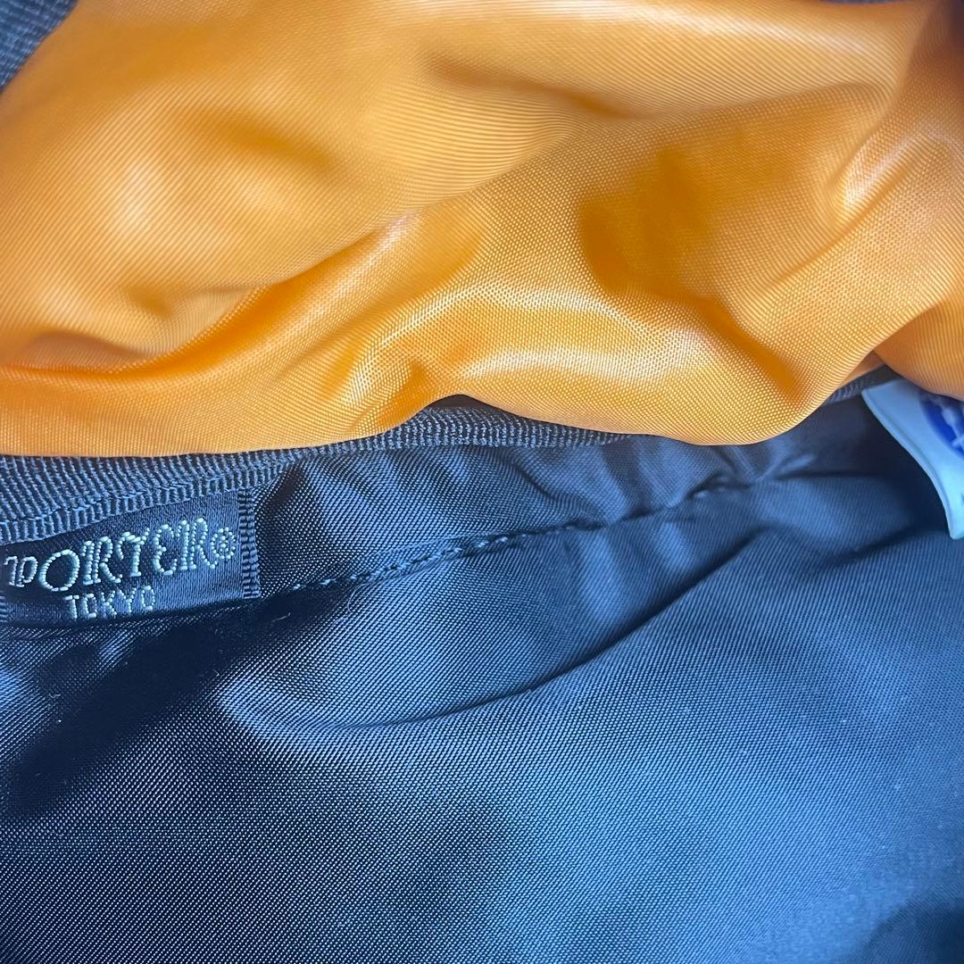 未使用級 PORTER ポーター 現行 タンカー ウエストバッグ L ブラック