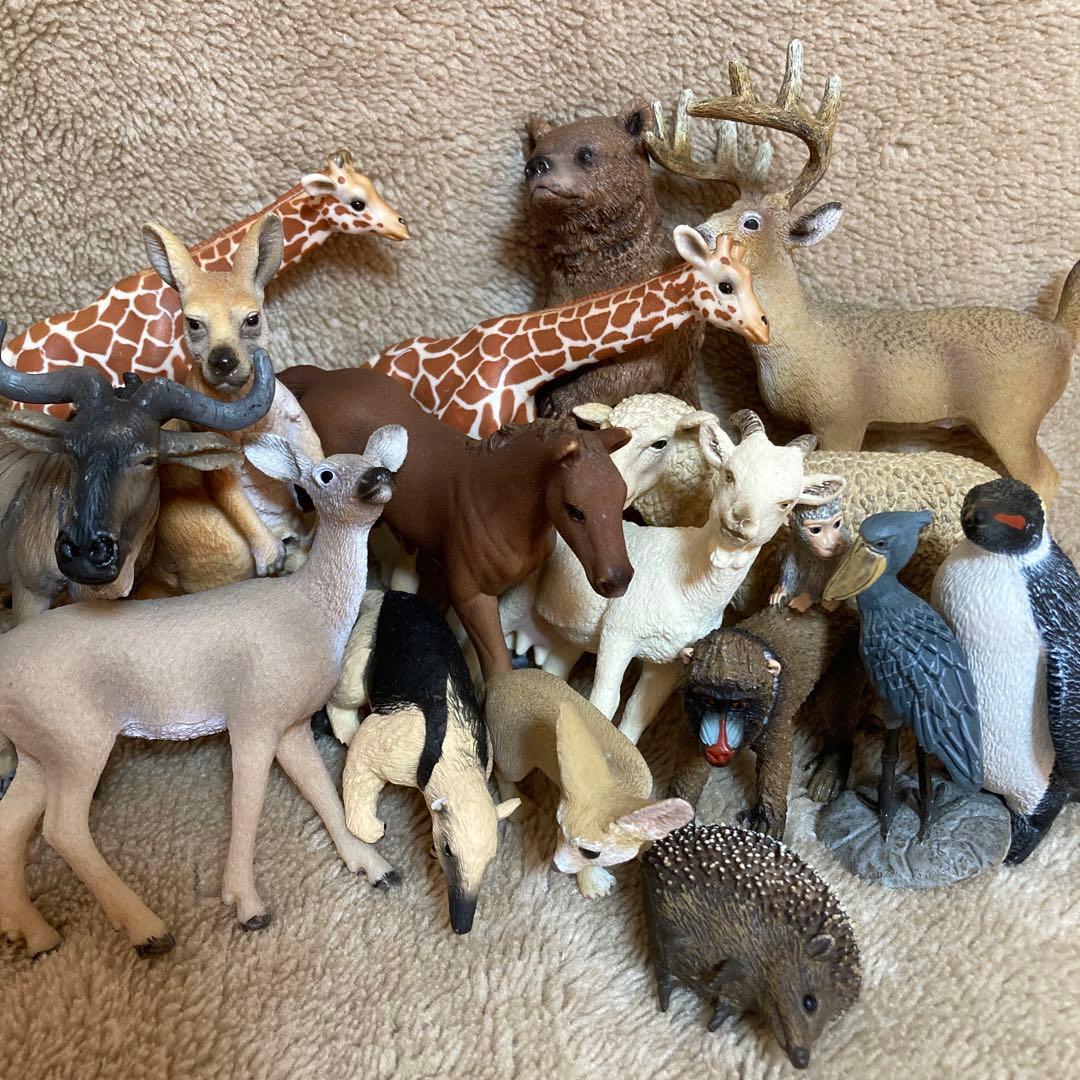 ②schleichシュライヒ他Wild Life FARM 動物フィギュア16点
